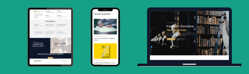 Avukat Cenk Arslan için hazırlanan kira hukuku odaklı, yüksek dönüşümlü web sitesi tasarımı